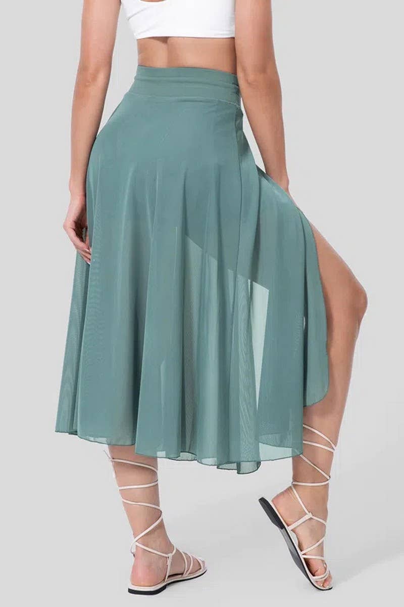 CWBLS0661_TEMPERAMENTAL AND FASHIONABLE ROMPER SKIRT