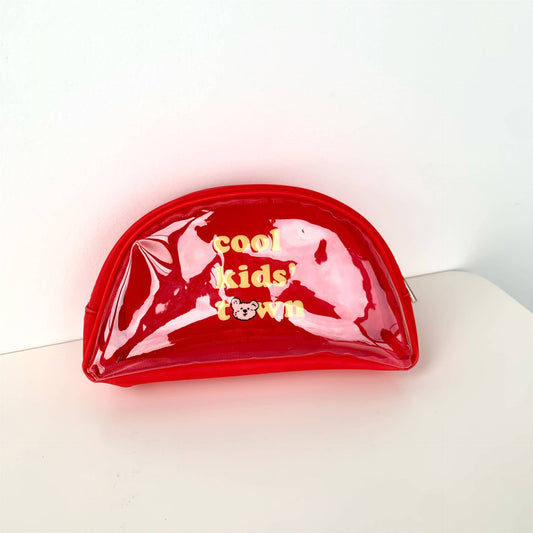 Cartoon transparent storage toiletry bag