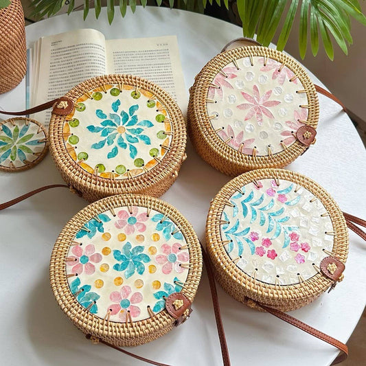 RATTAN BAG CROSSBODY MINI BAG VINTAGE HANDBAG_CWMM4547