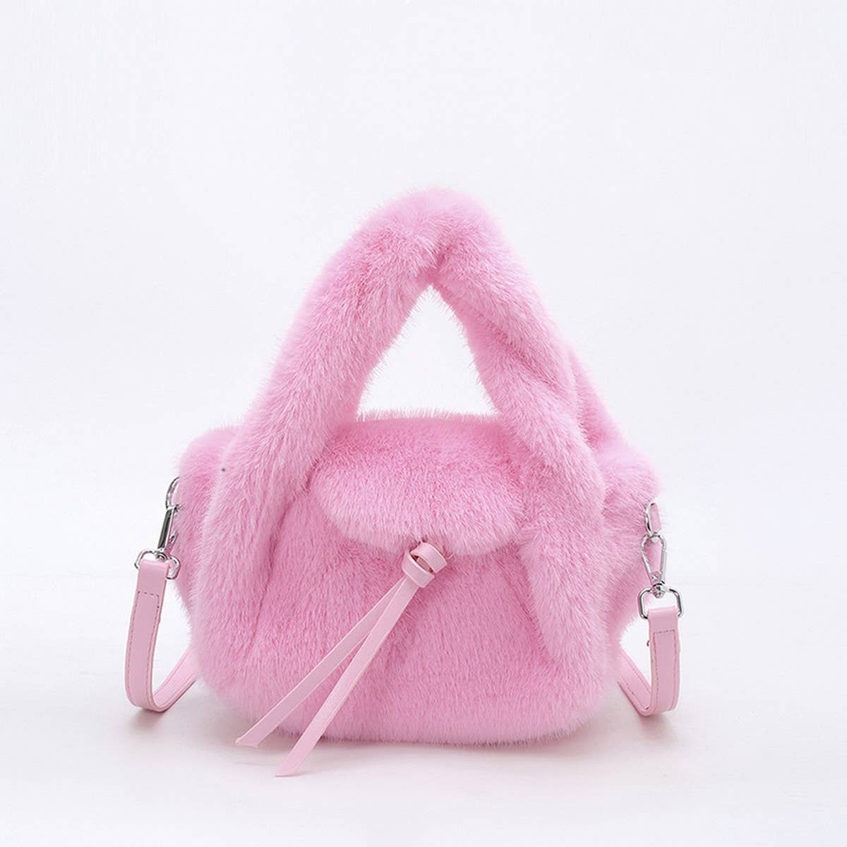 Fluffy Handbag Women Plush Shoulder Crossbody Bag_CUAB00569