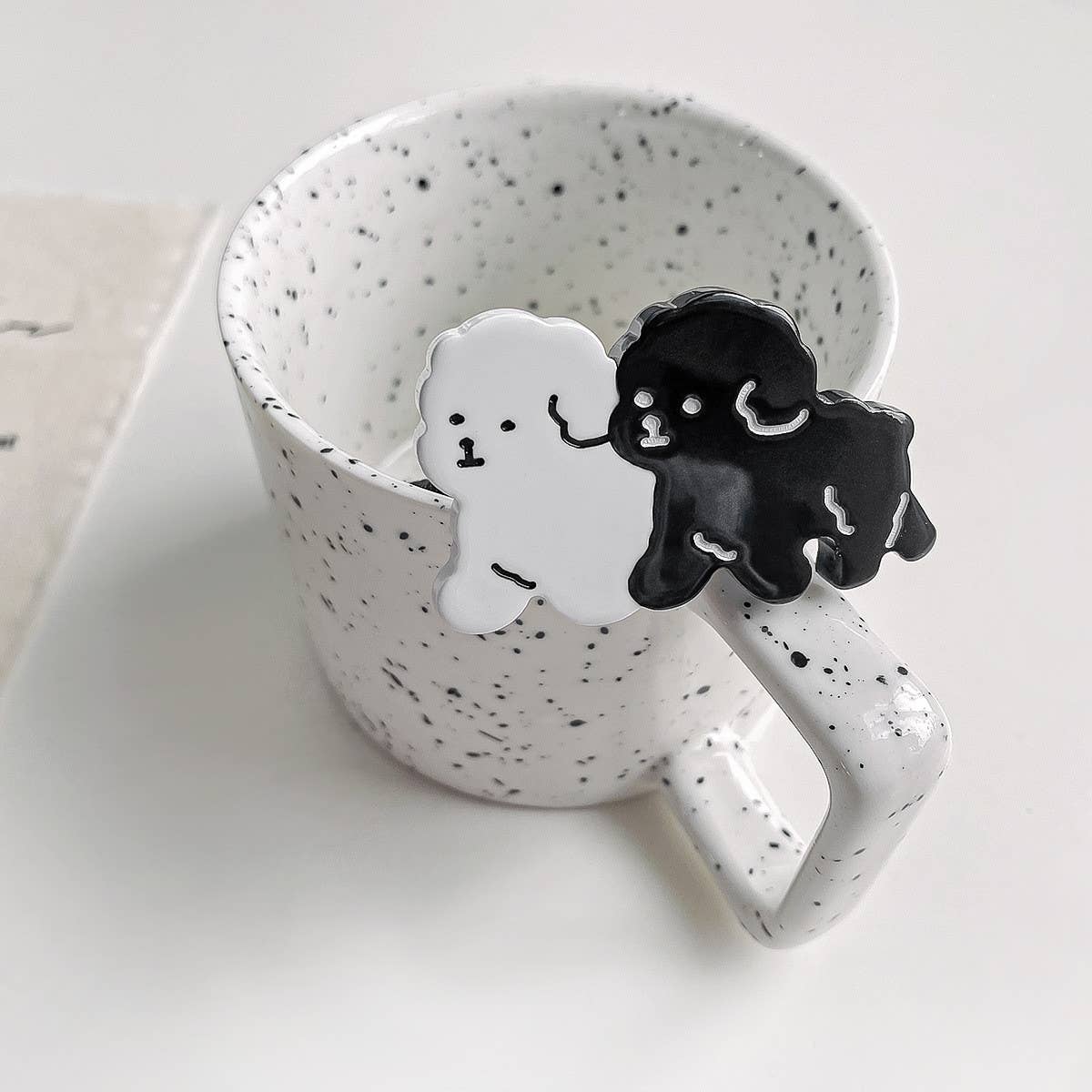 CARTOON CUTE DOG HIGH ELASTIC HAIR TIE_CWAHA1096