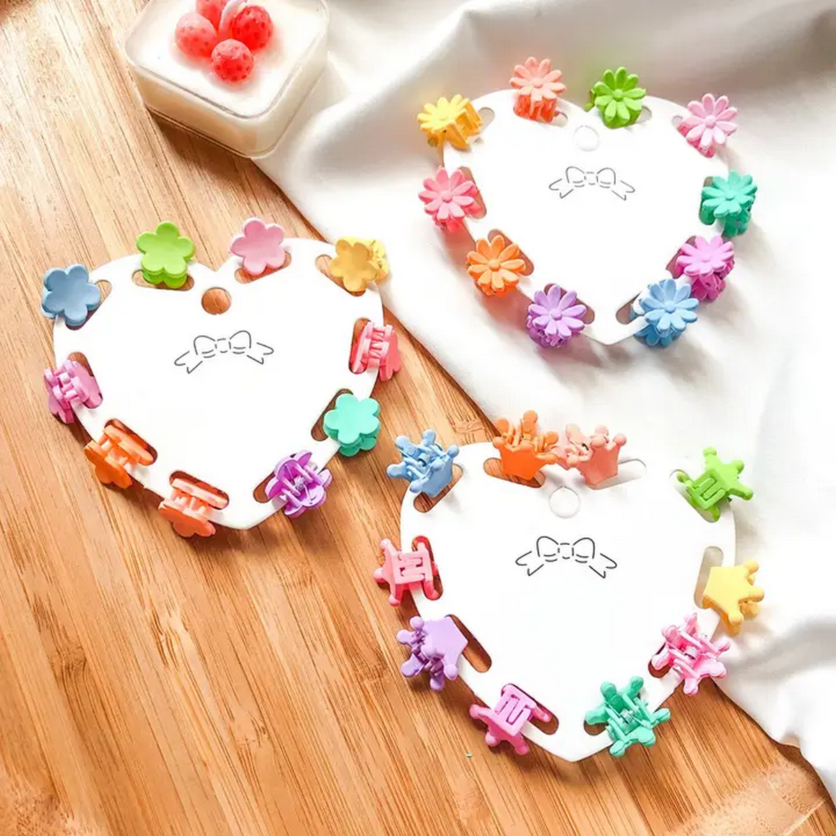 10pcs Mini Hair Claw Set - Candy Color Cute Clips_CWAHA0716