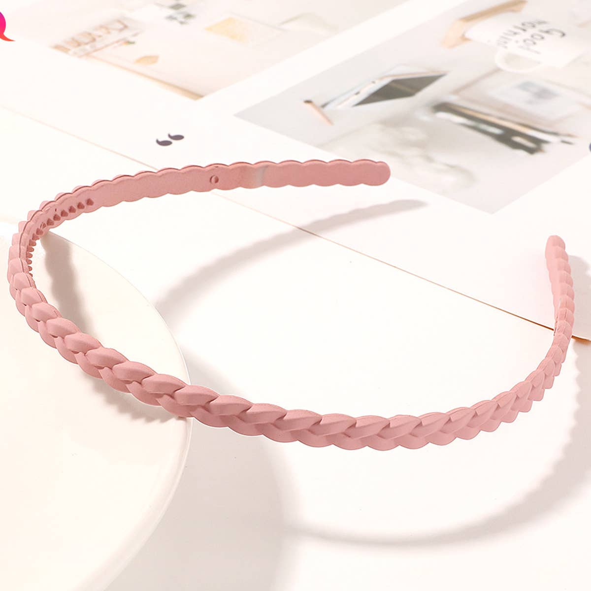 BRAIDED DESIGN HEADBAND_CWAHA0216