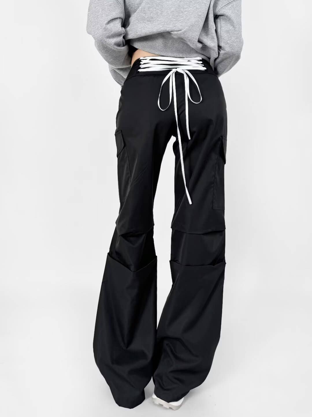 Slimming Retro straight-leg casual pants