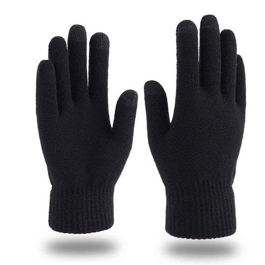 NEW WARM THICKENED KNITTED TOUCH SCREEN GLOVES_CWAG0223