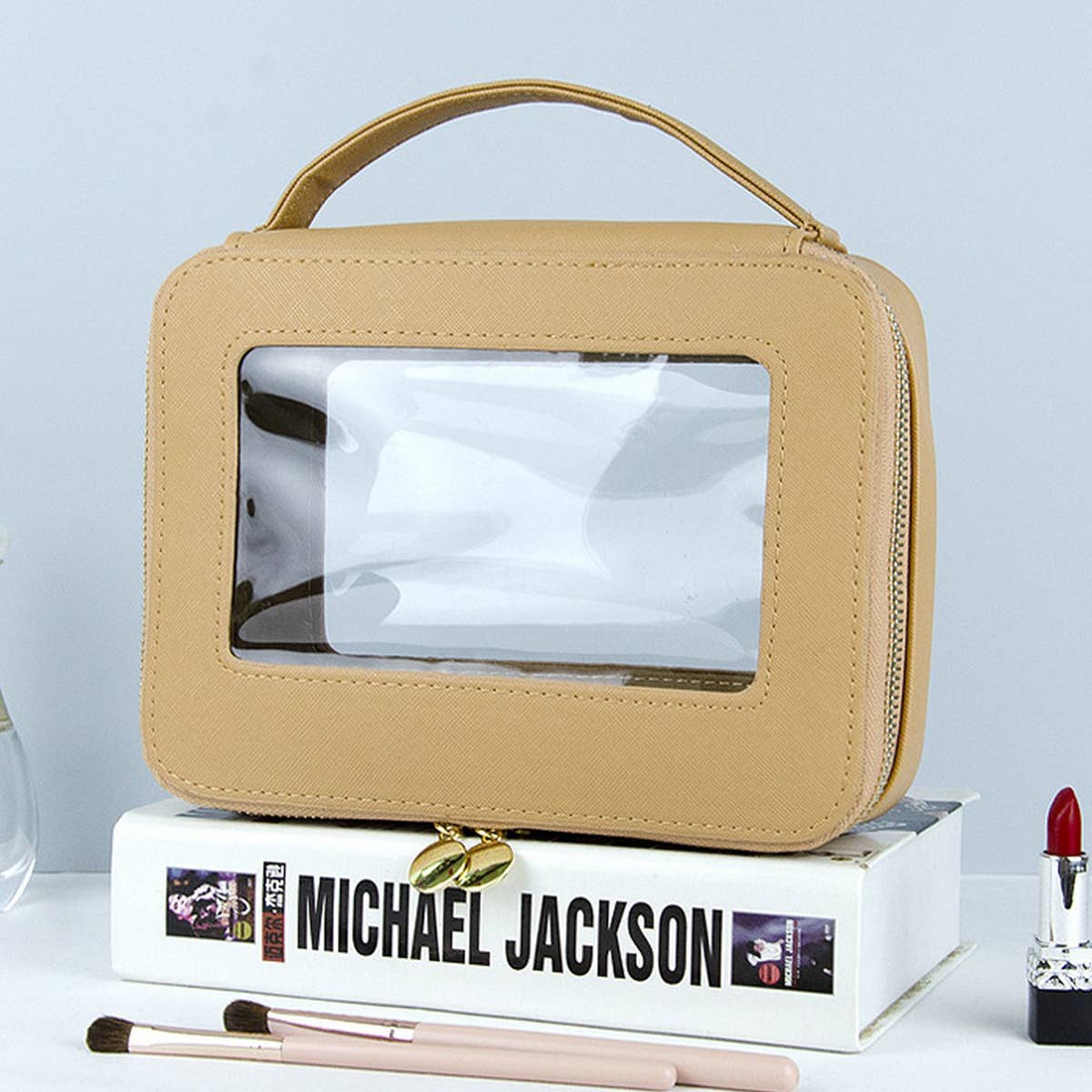 TRAVEL PORTABLE PORTABLE TRANSPARENT COSMETIC BAG_CWAB1090