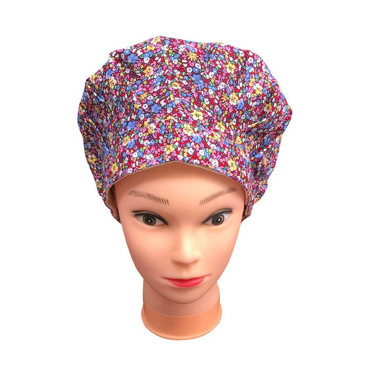 PUFF HAT PRINTED COTTON SURGICAL CAP NURSE HAT_CWAH3376