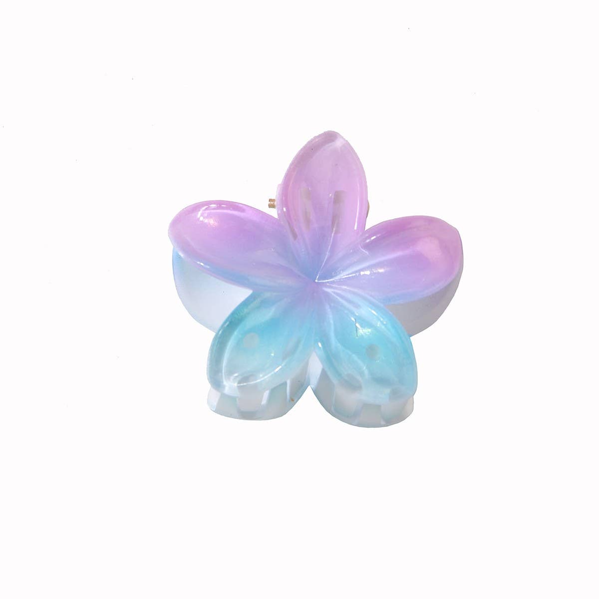 Candy Color Plumeria Hair Claw, Sweet Floral Clip_CWMM4985