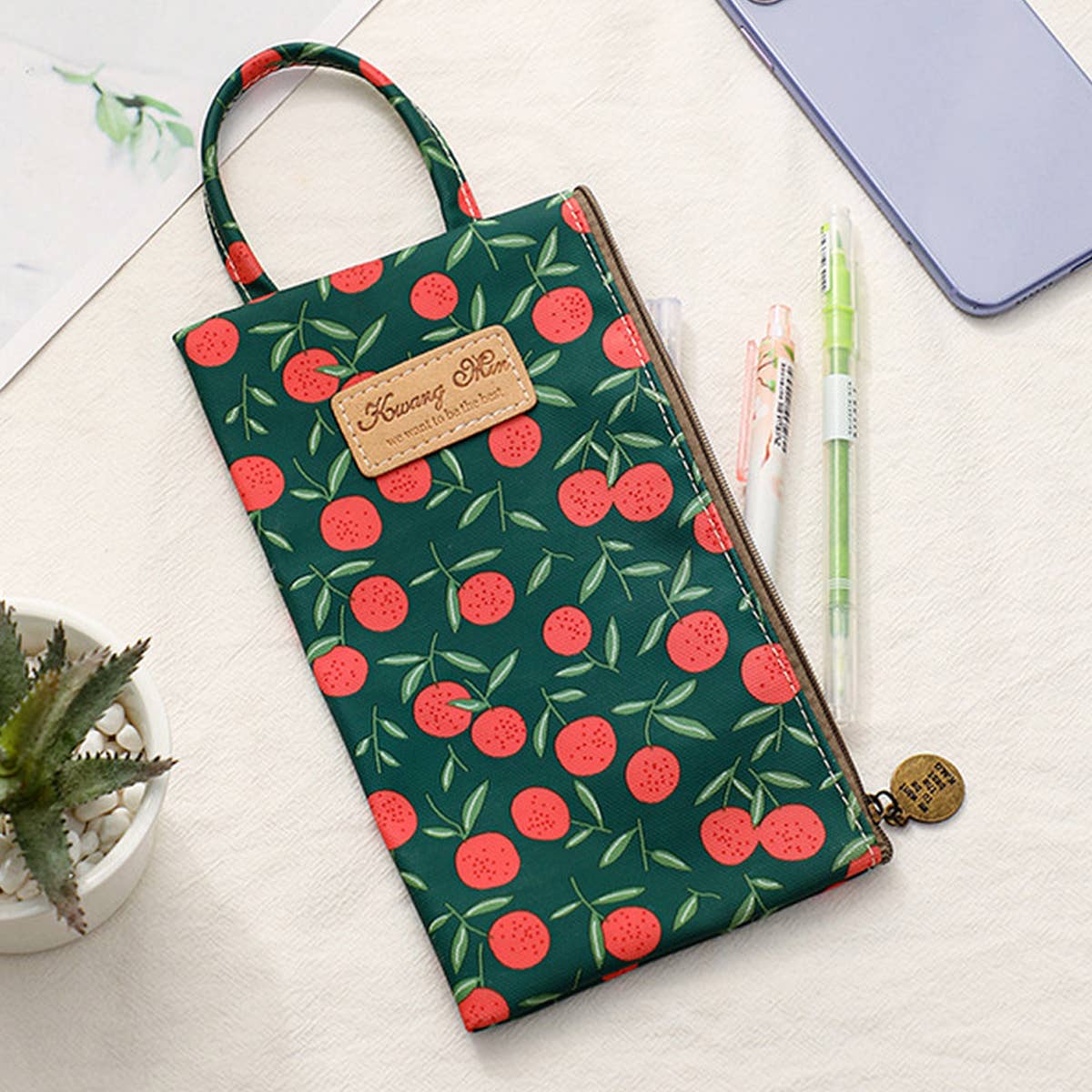 CREATIVE PORTABLE STUDENT STATIONERY PEN BAG_CUAB0219