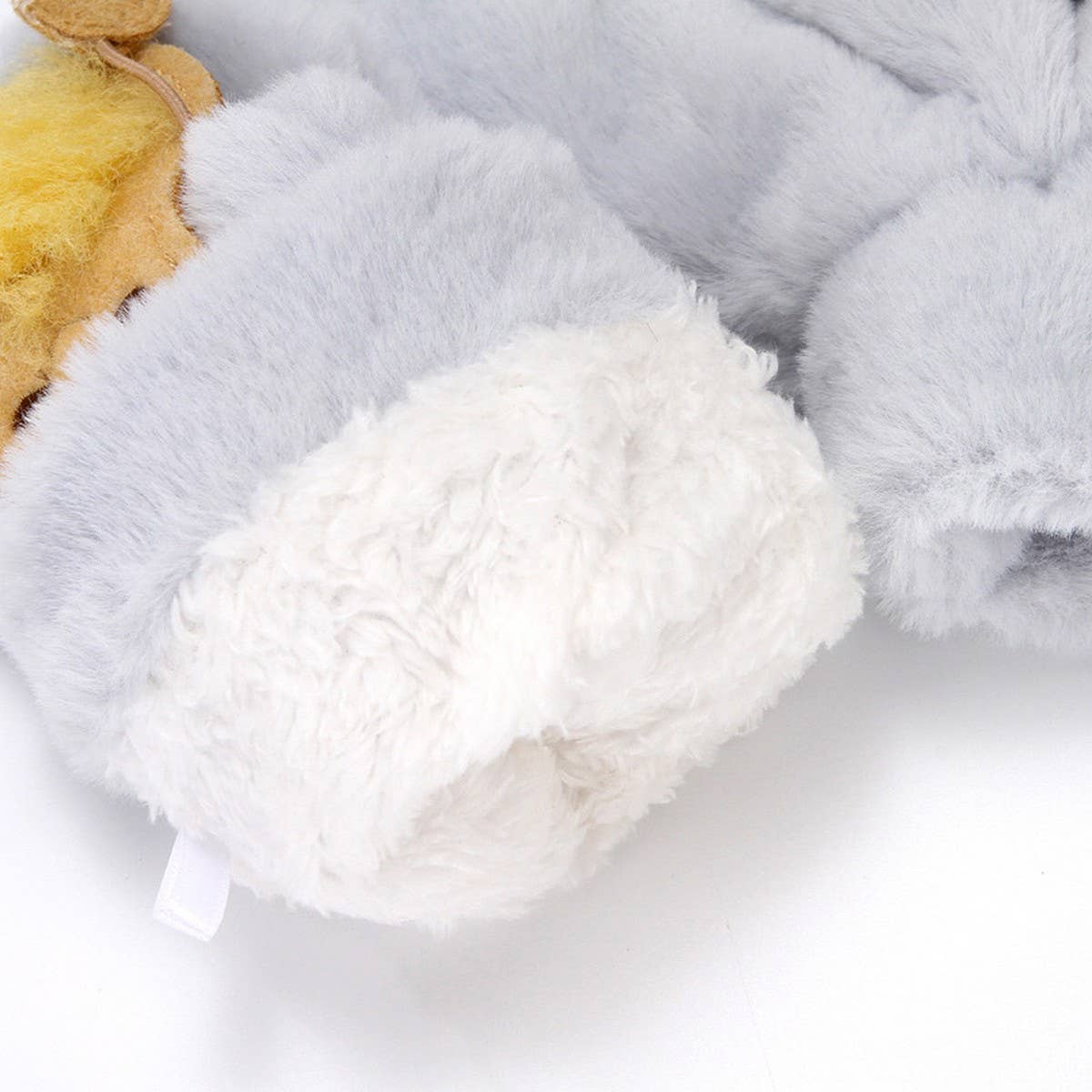 WOMEN'S CARTOON RABBIT FUR FULL FINGER GLOVES_CWAG0265