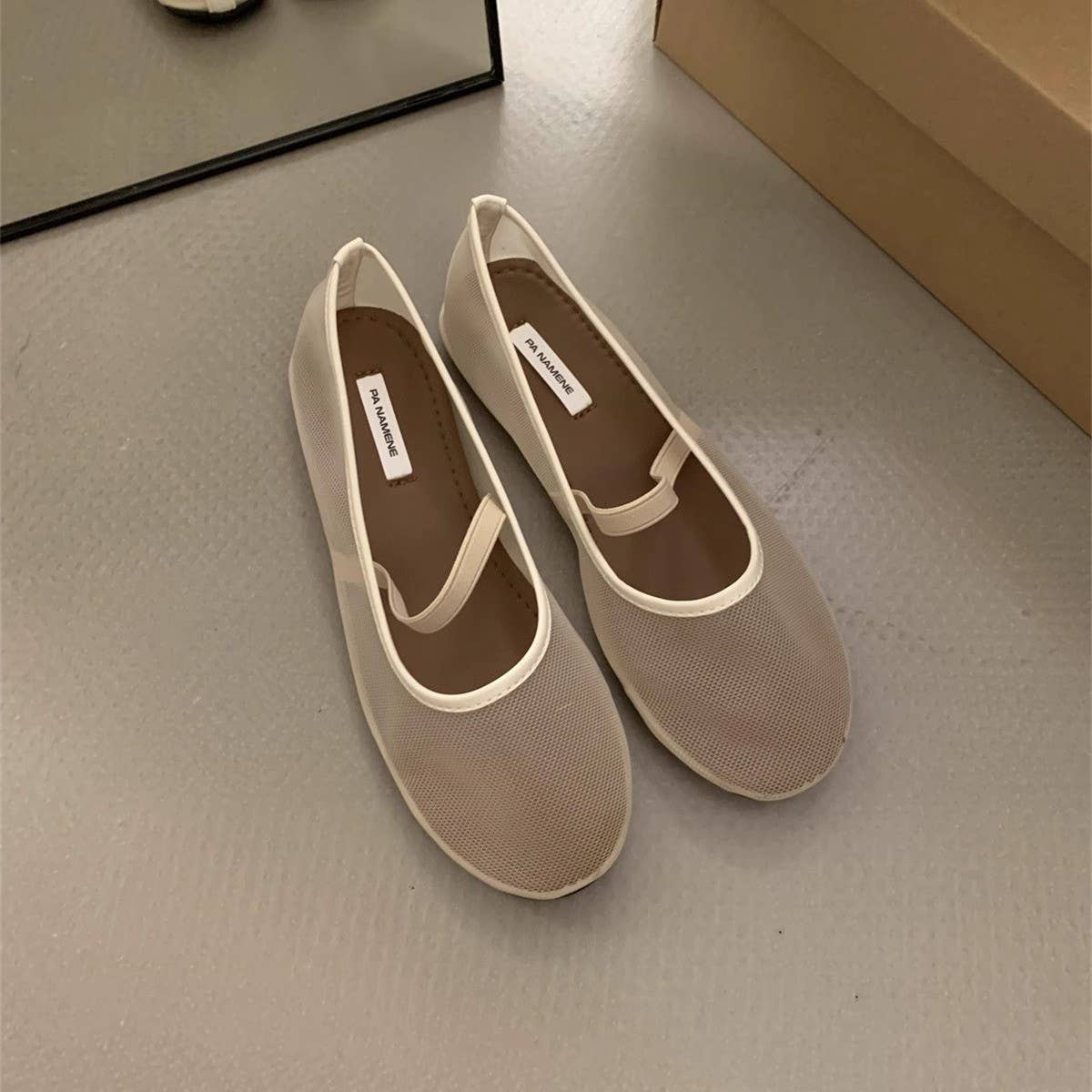 Comfy Mesh Strap Flats for Summer