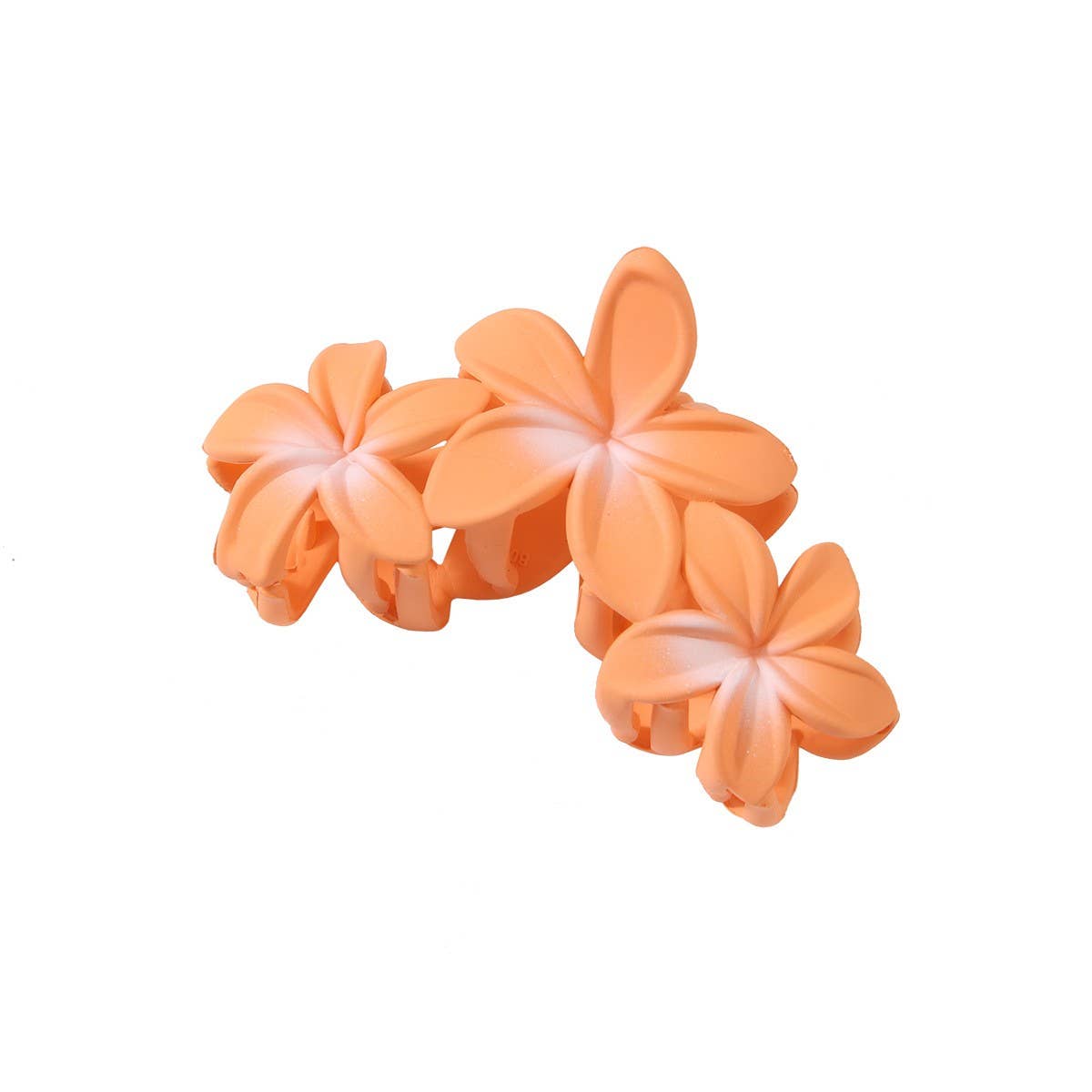 Candy Color Flower Hair Claw, Egg Flower Side Clip_CWMM5007