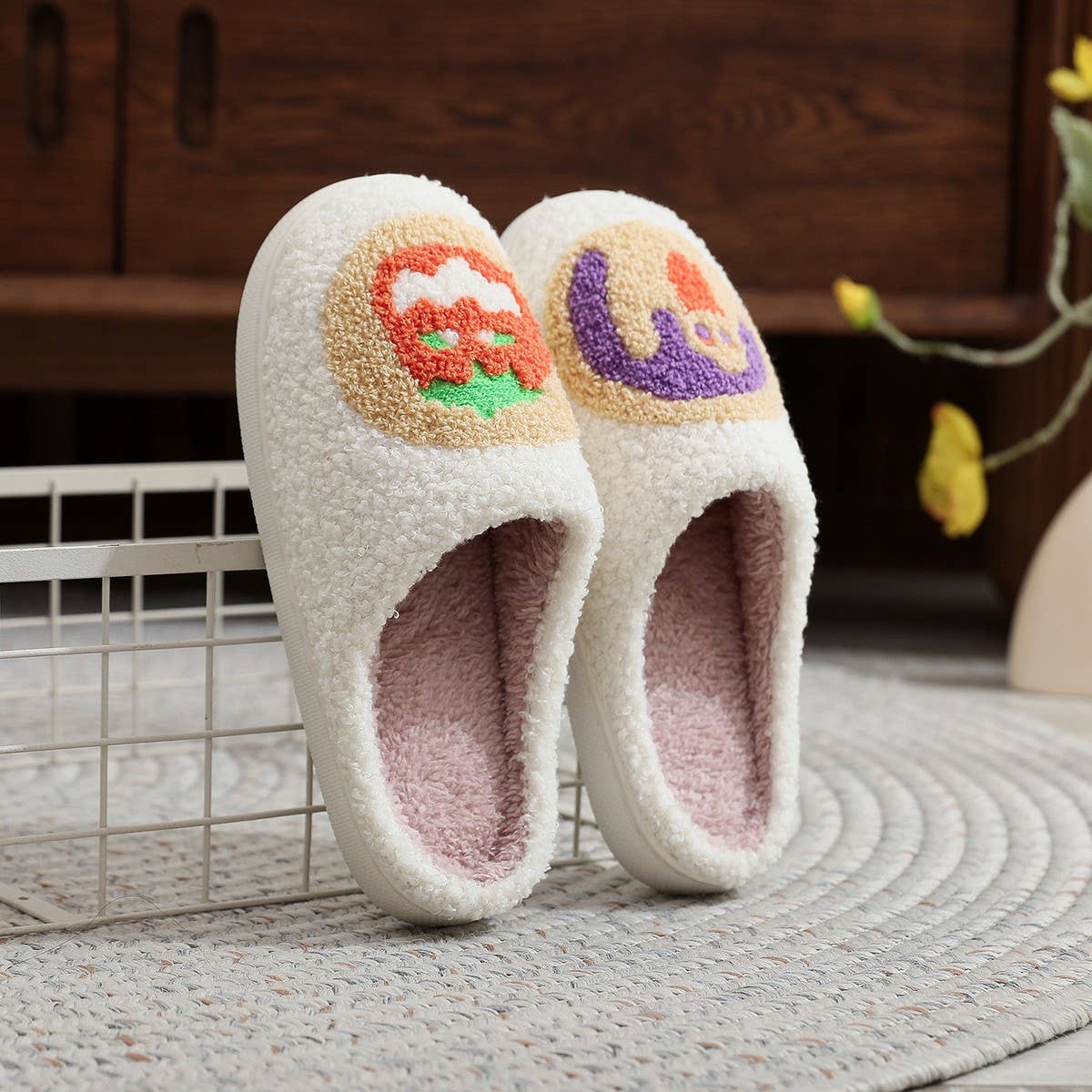 HALLOWEEN NOSTALGIC CREATIVE NEW COTTON SLIPPERS