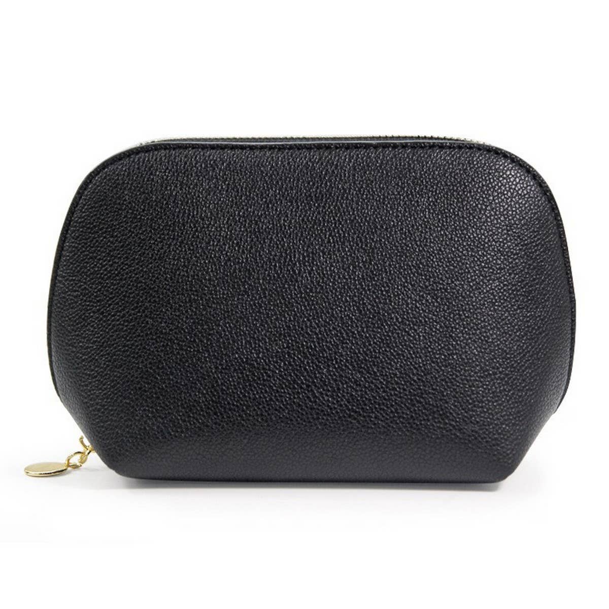 TRAVEL PORTABLE SOLID COLOR SHELL COSMETIC BAG_CWAB1098