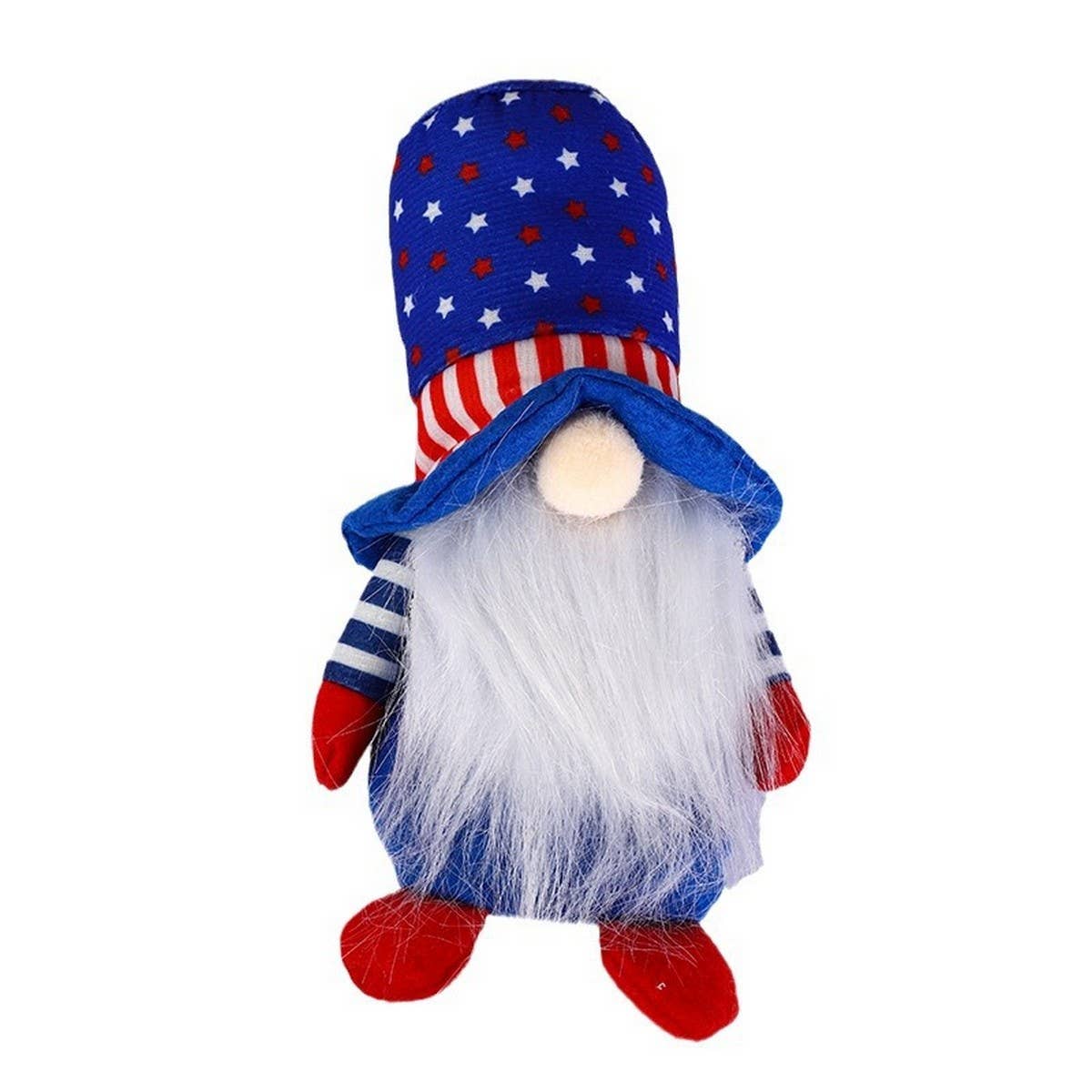 AMERICAN FLAG INDEPENDENCE DAY DOLL FIGURINE_CWMM2914
