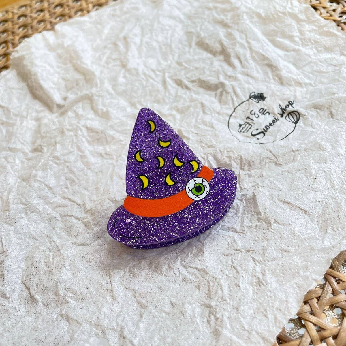 HALLOWEEN SERIES CUTE CARTOON HAIR CLAW CLIP