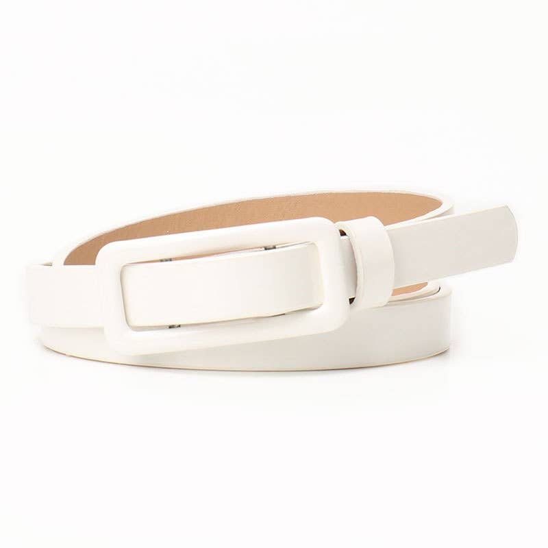 Candy-colored versatile jeans dress belt