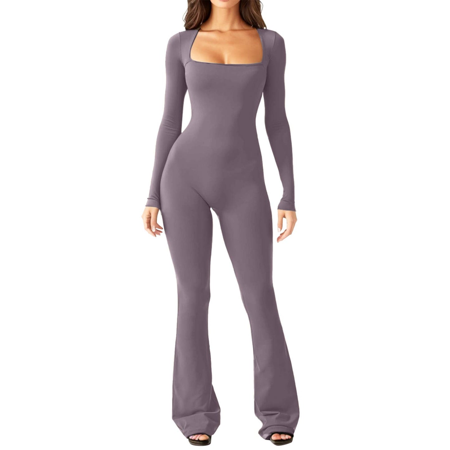 Waist-cinching,hip-lifting,high-elastic jumpsuit