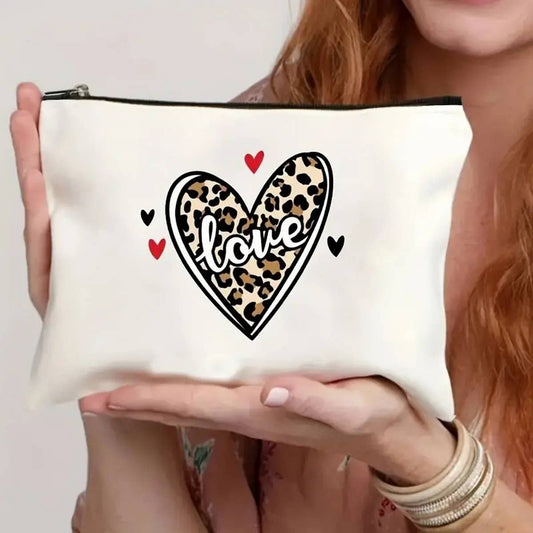 RAINBOW LOVE DOUBLE-SIDED PRINTED COSMETIC BAG_CWAB1781