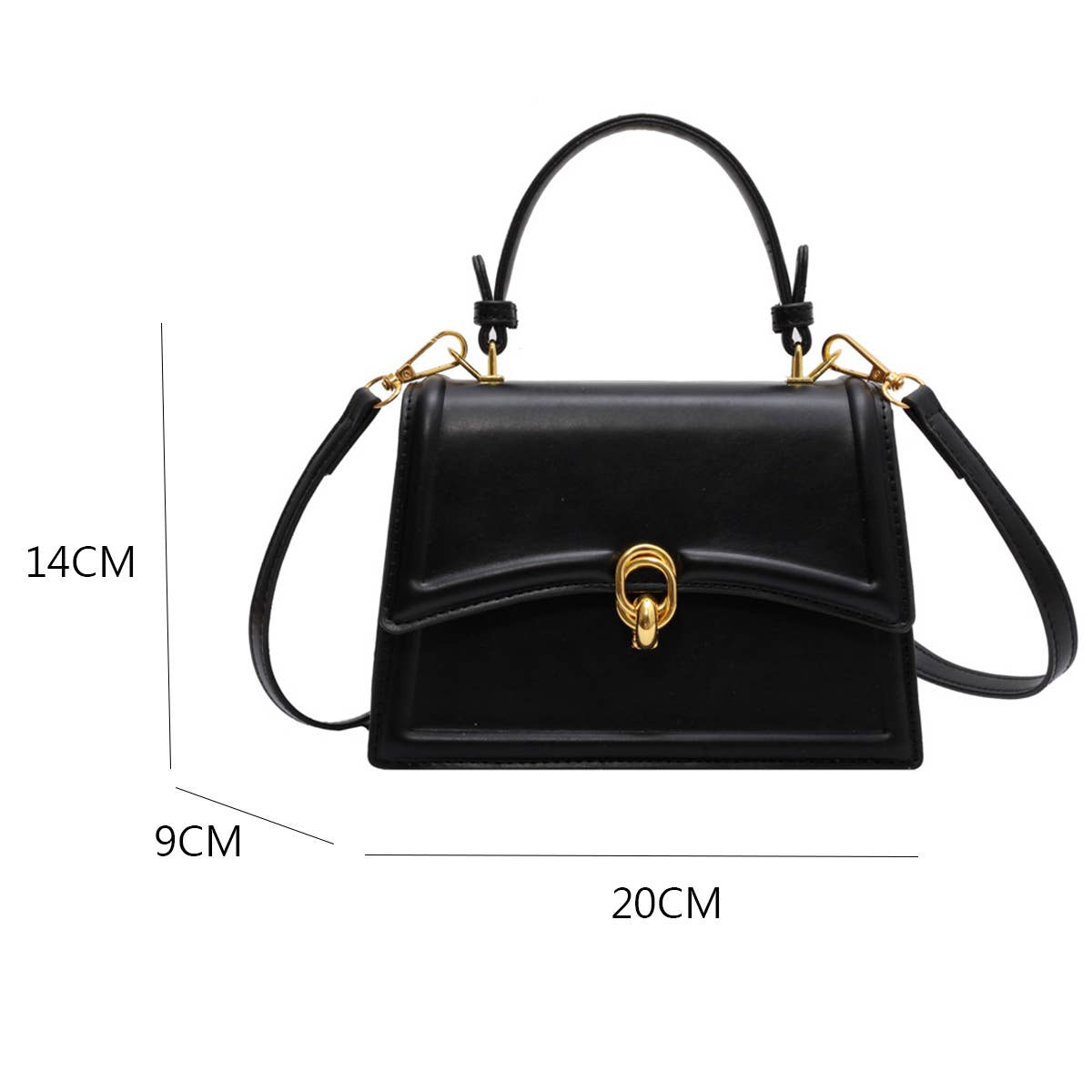 HIGH-END ARMPIT HANDBAG SHOULDER BAG_CWAB1546