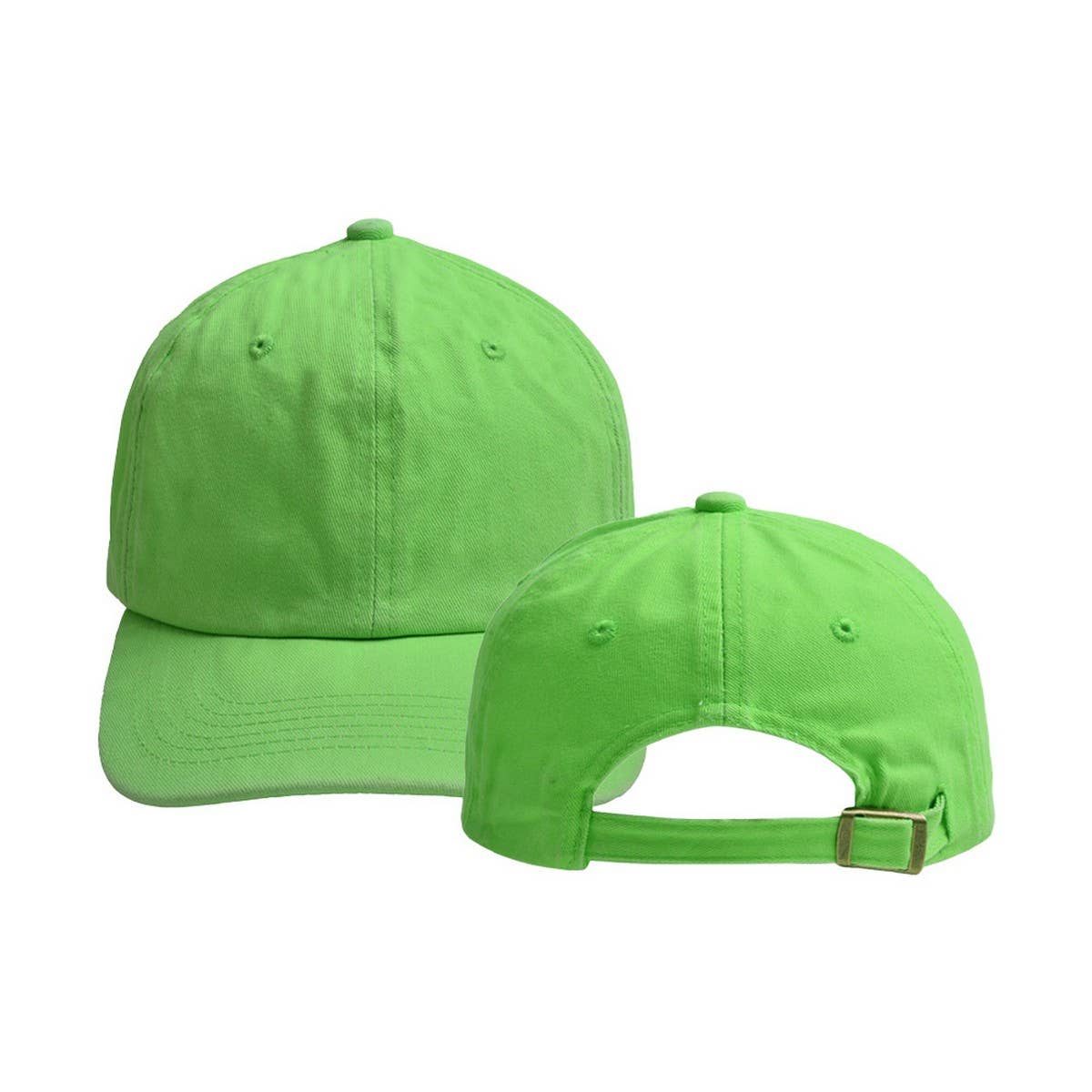 Parent-Child Neon Baseball Cap - Soft Brim Sun Hat CWAH1222