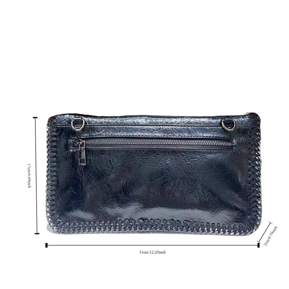 WOMEN'S VINTAGE FASHION SOFT LEATHER CLUTCH BAG_CWAB2606