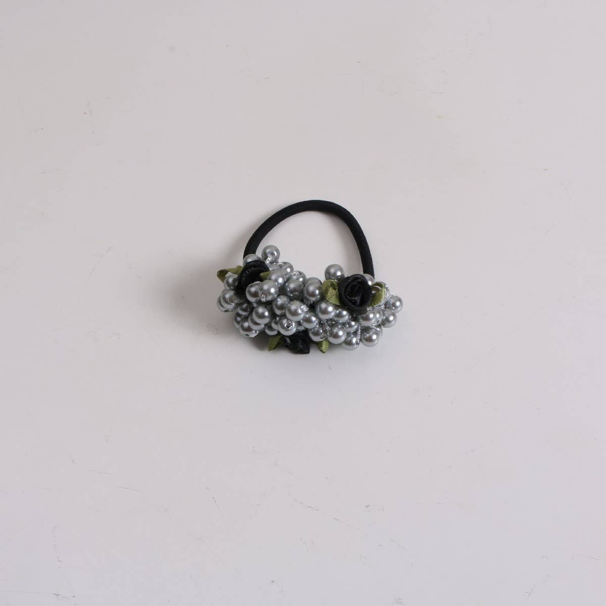 Cute Floral Pearl Hair Tie for Sweet Girls