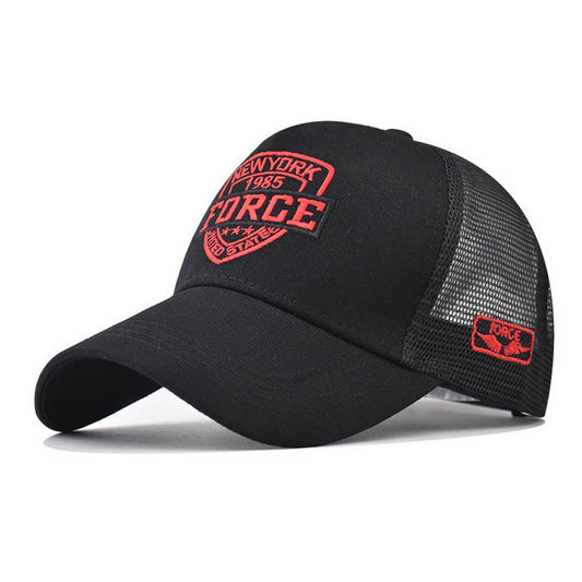 NEW COTTON OUTDOOR ALL-MATCH VISOR TRUCKER HAT_CWAH1367