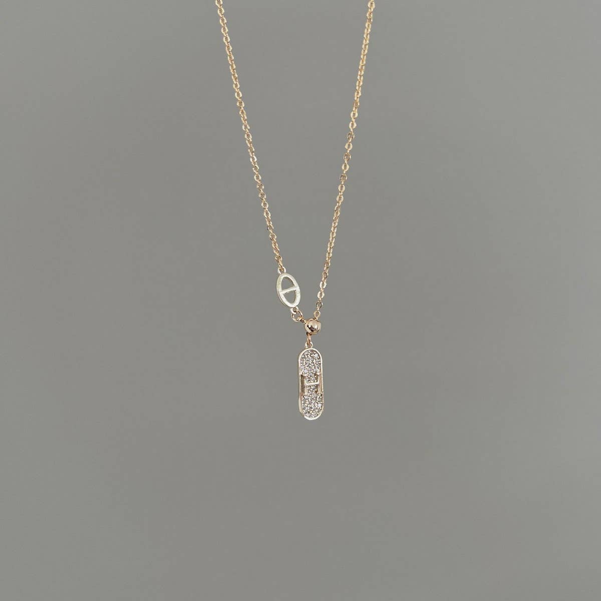 2024 SPRING AND SUMMER LONG GEOMETRIC NECKLACE_CWAJE1277