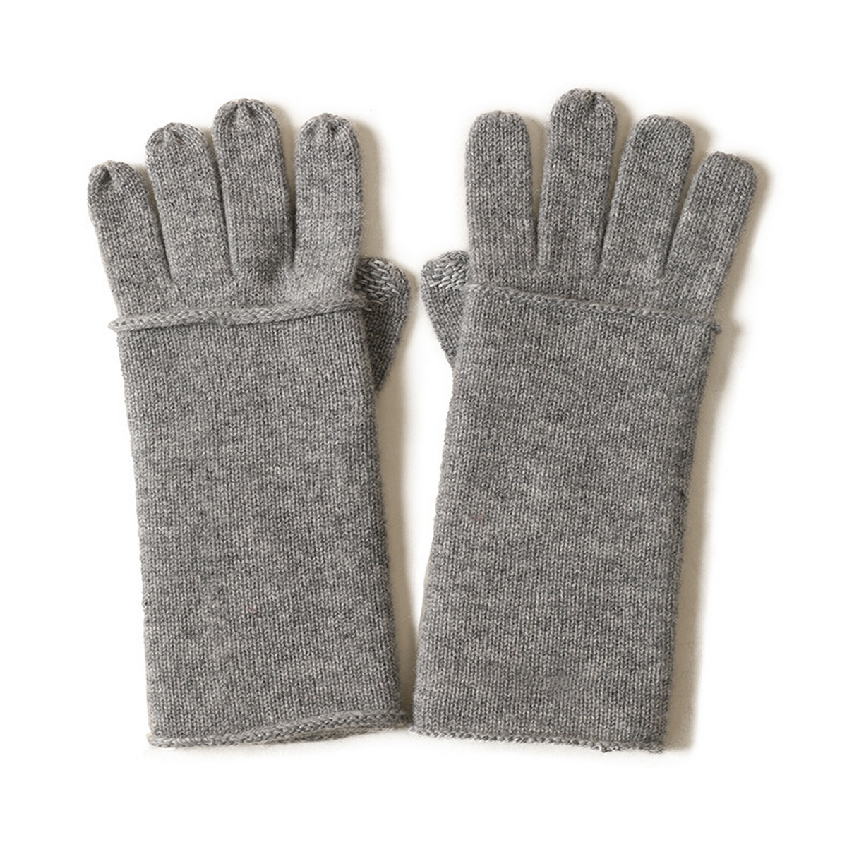 2-in-1 Cashmere Gloves ??Full Finger Touchscreen_CWAG0530