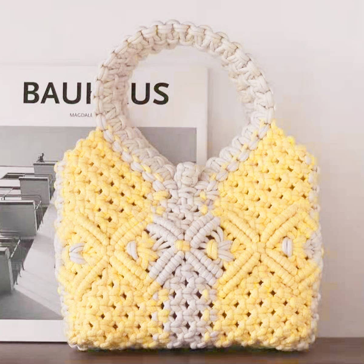 WOMEN  LEISURE HOLLOW TOTE BAG_CWAB0832