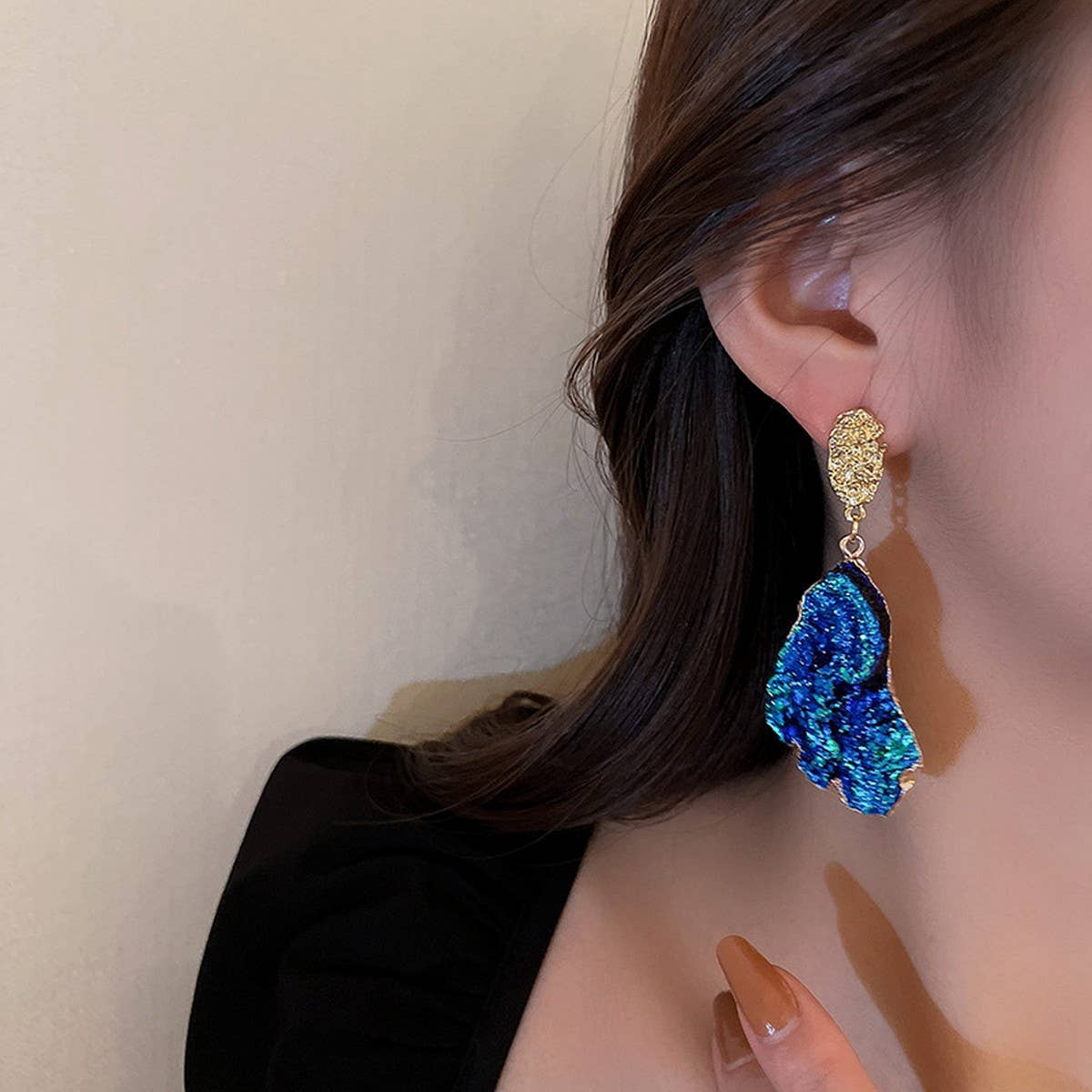 GEOMETRIC PERSONALITY RETRO EARRINGS