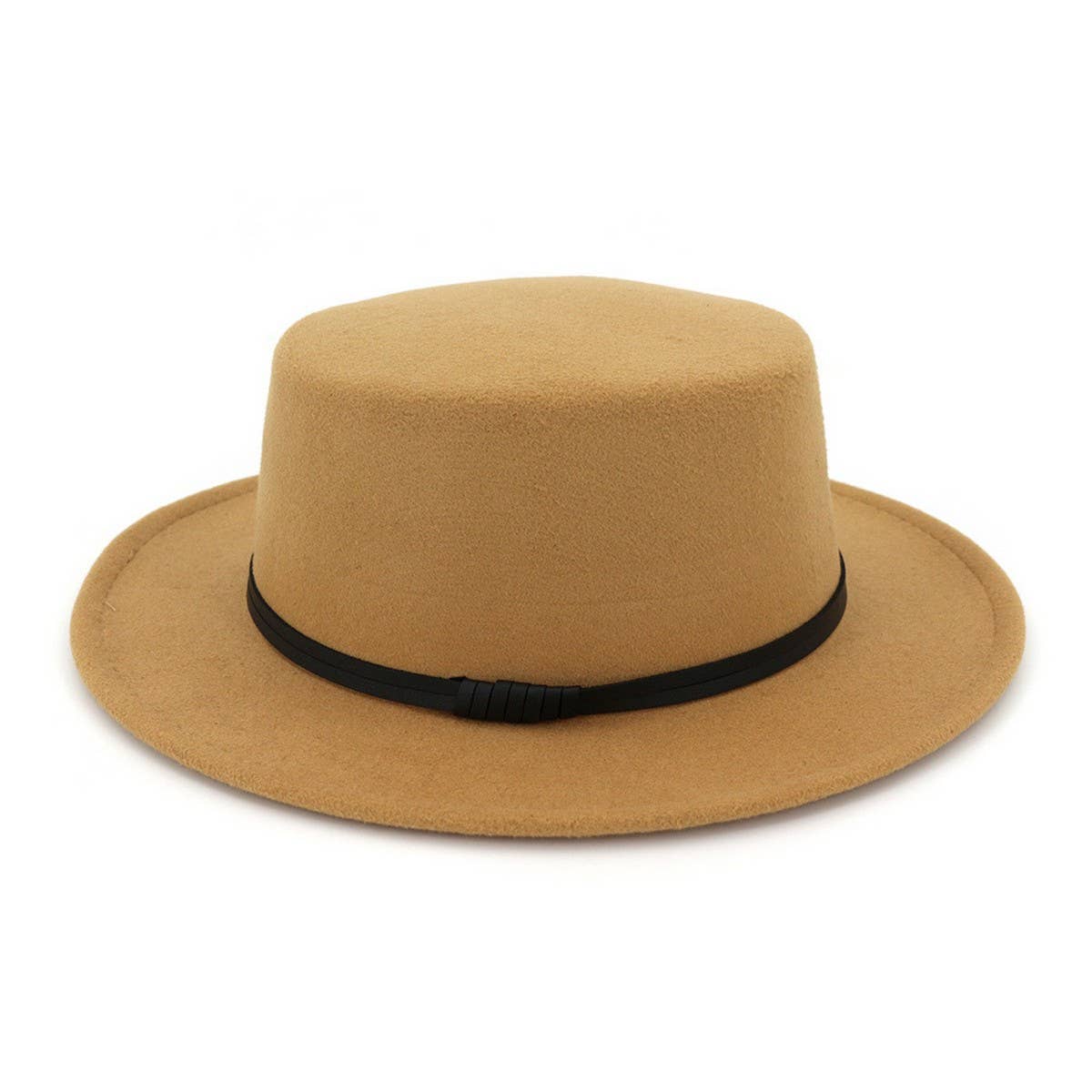 NEW STYLE FLAT TOP FLAT BRIM HAT JAZZ HAT_CWAH1781