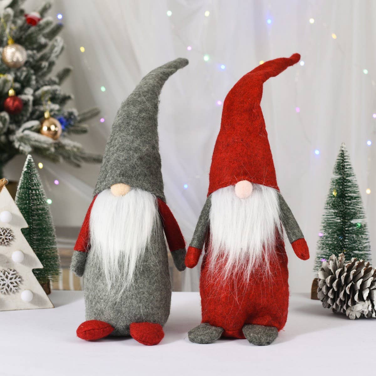 FACELESS OLD MAN STANDING CHRISTMAS DECORATIONS_CWMM2773