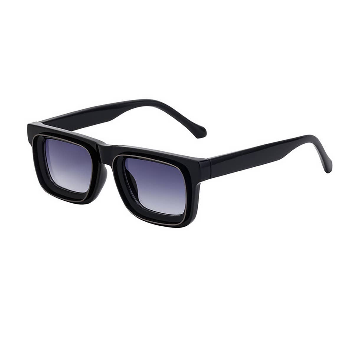 RETRO SQUARE FRAME OUTDOOR STREET STYLE SUNGLASSES_CWASG0686