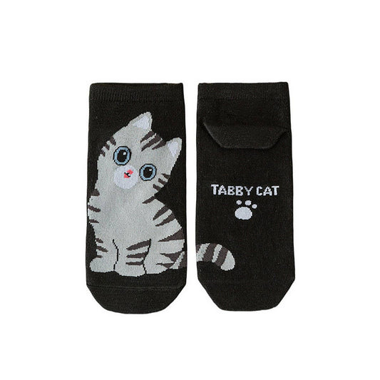 CWMS02736_WOMEN CUTE CARTOON ANKLE SOCKS KOREAN STYLE