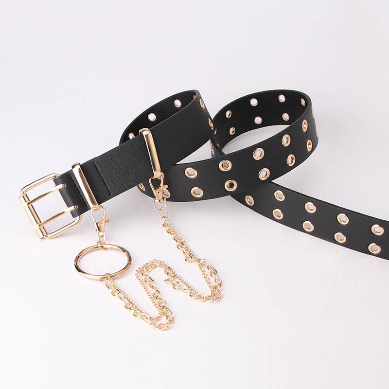 Hip-hop punk street fashion cool ins style belt