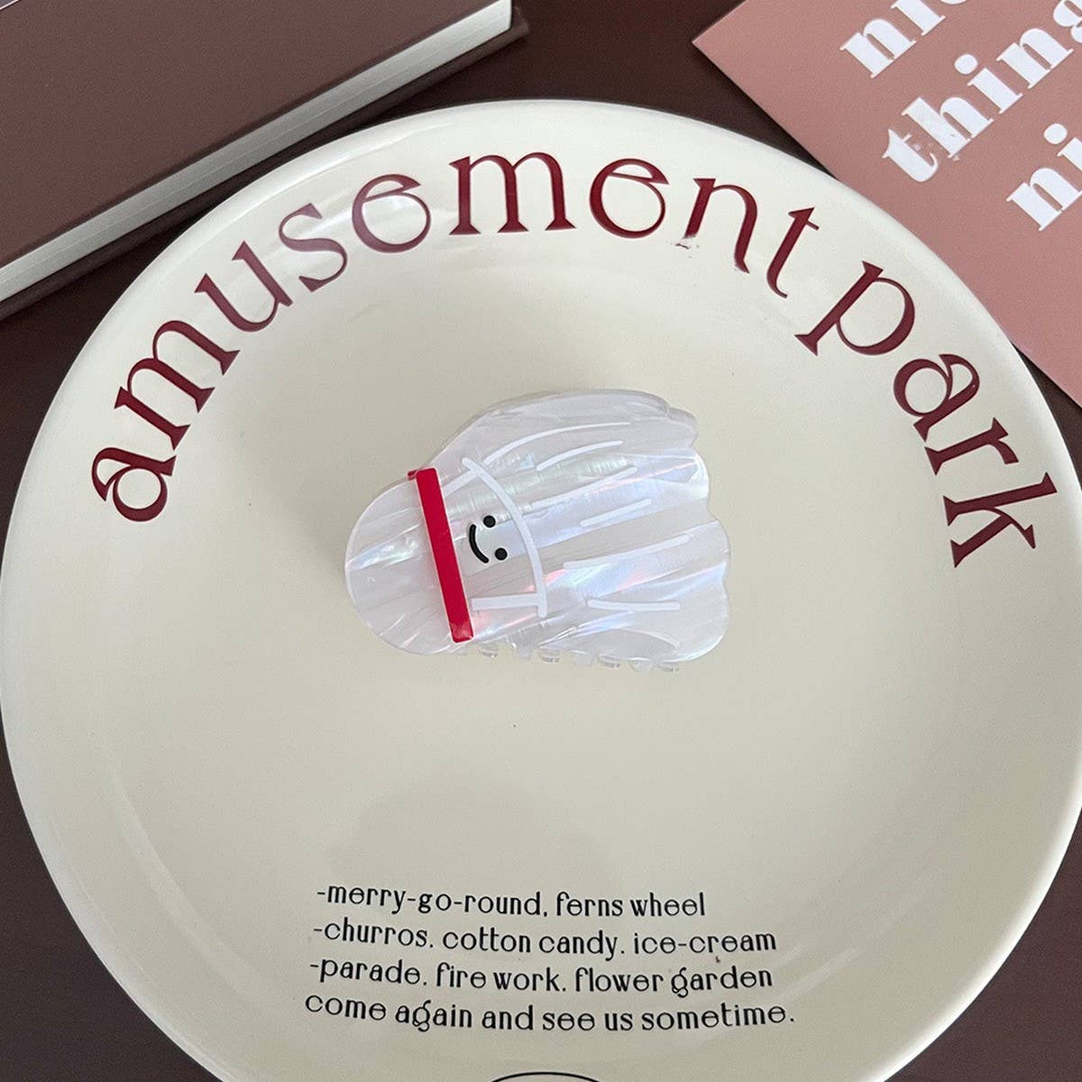 Cute Sports Claw Clip ?Ping Pong & Badminton Style