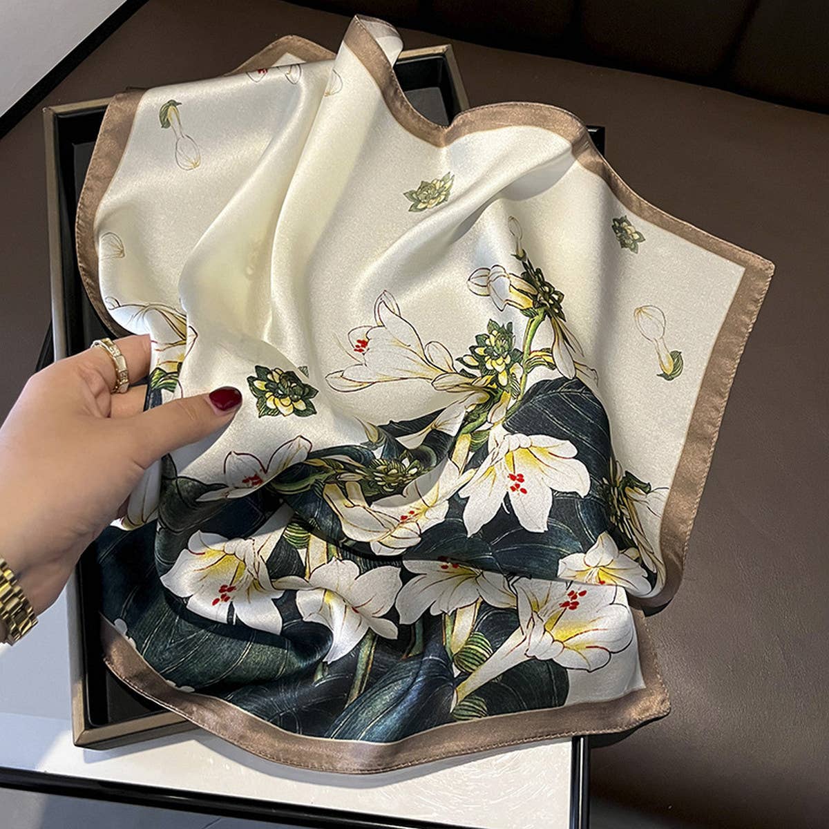 Silk Scarf for Women - Versatile Spring/Summer