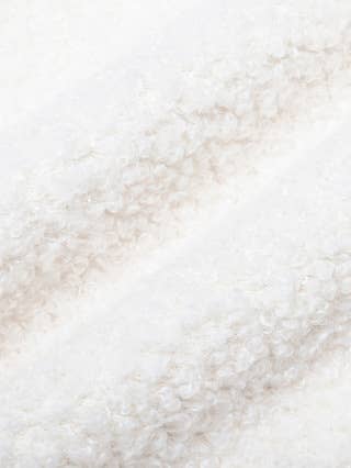 Lambskin warm long-sleeved loose button coat