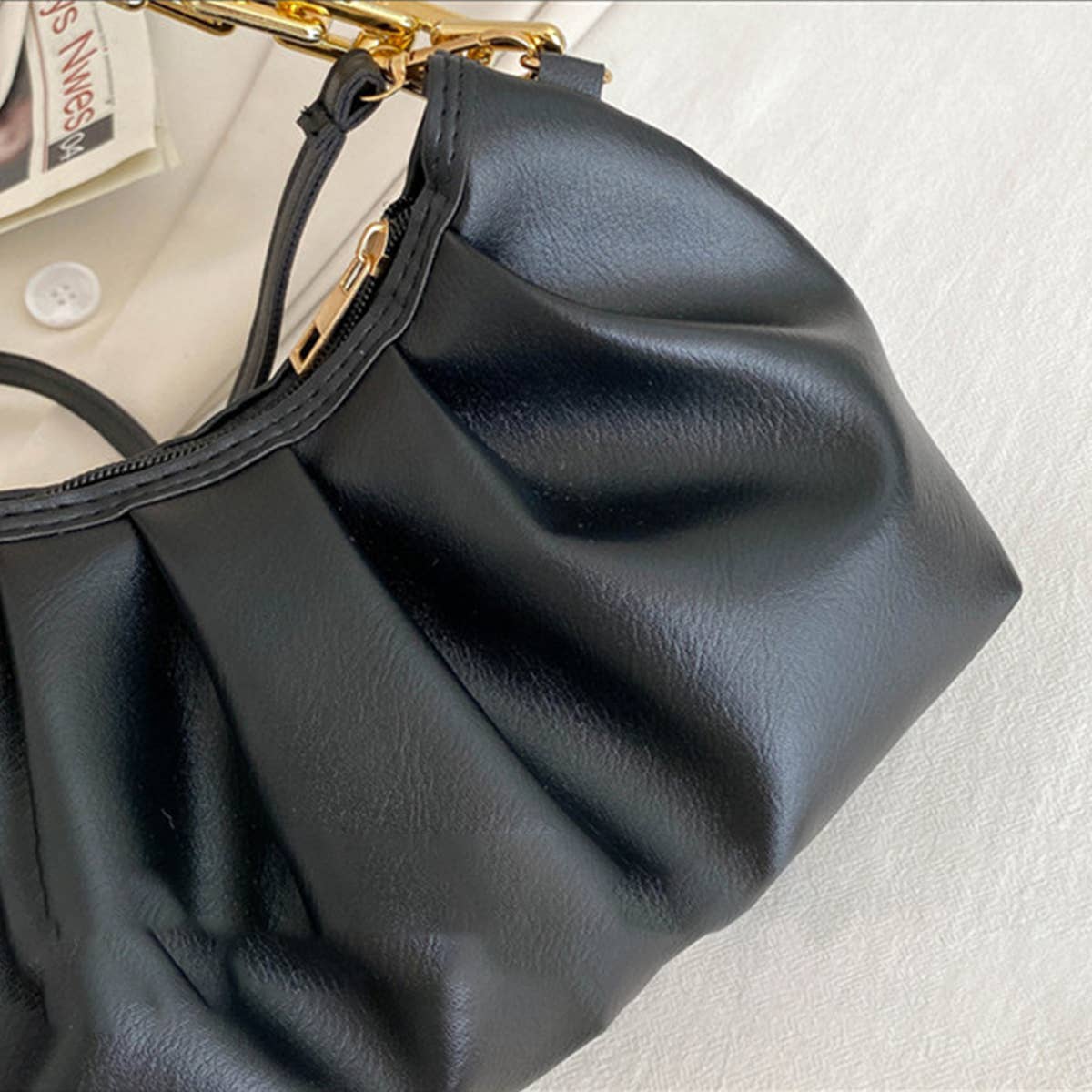 FASHION CHAIN STRAP HOBO BAG_CUAB0156