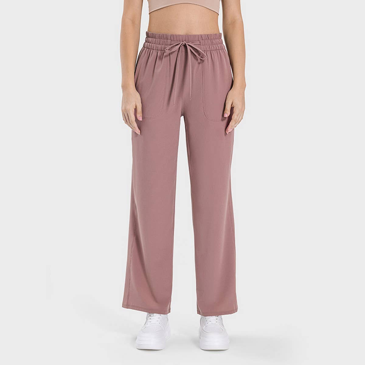 Women's High Waist Slimming Drawstring Pants