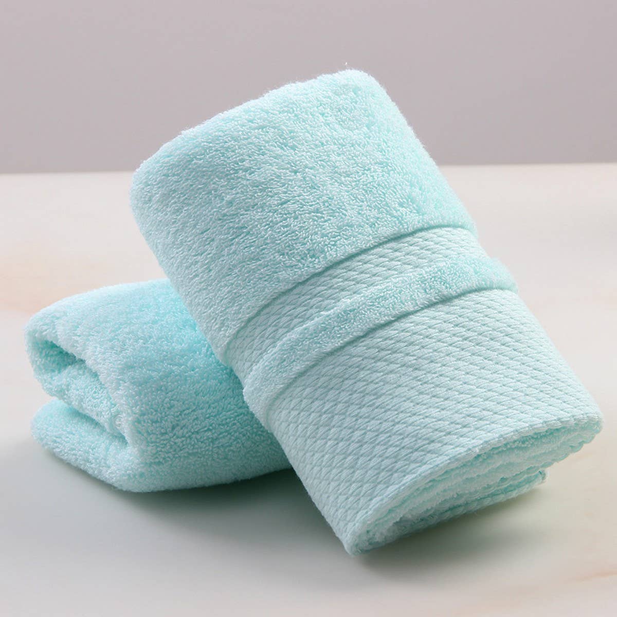 PURE COLOR COTTON THICK SOFT ABSORBENT WOOL TOWEL_CWMM2295