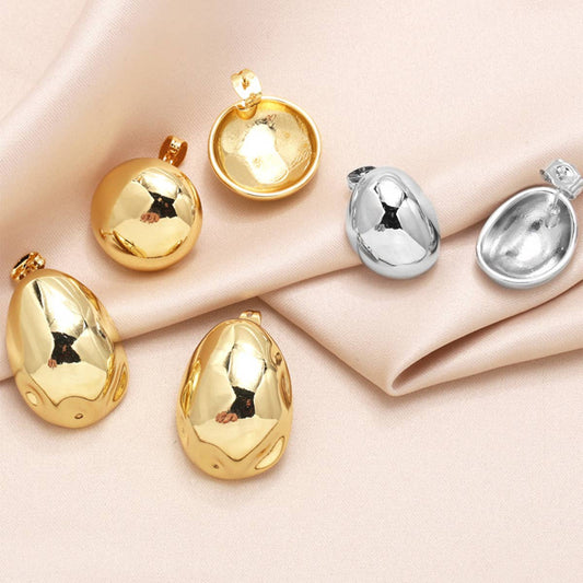 VERSATILE RETRO GOLD PLATED EARRINGS