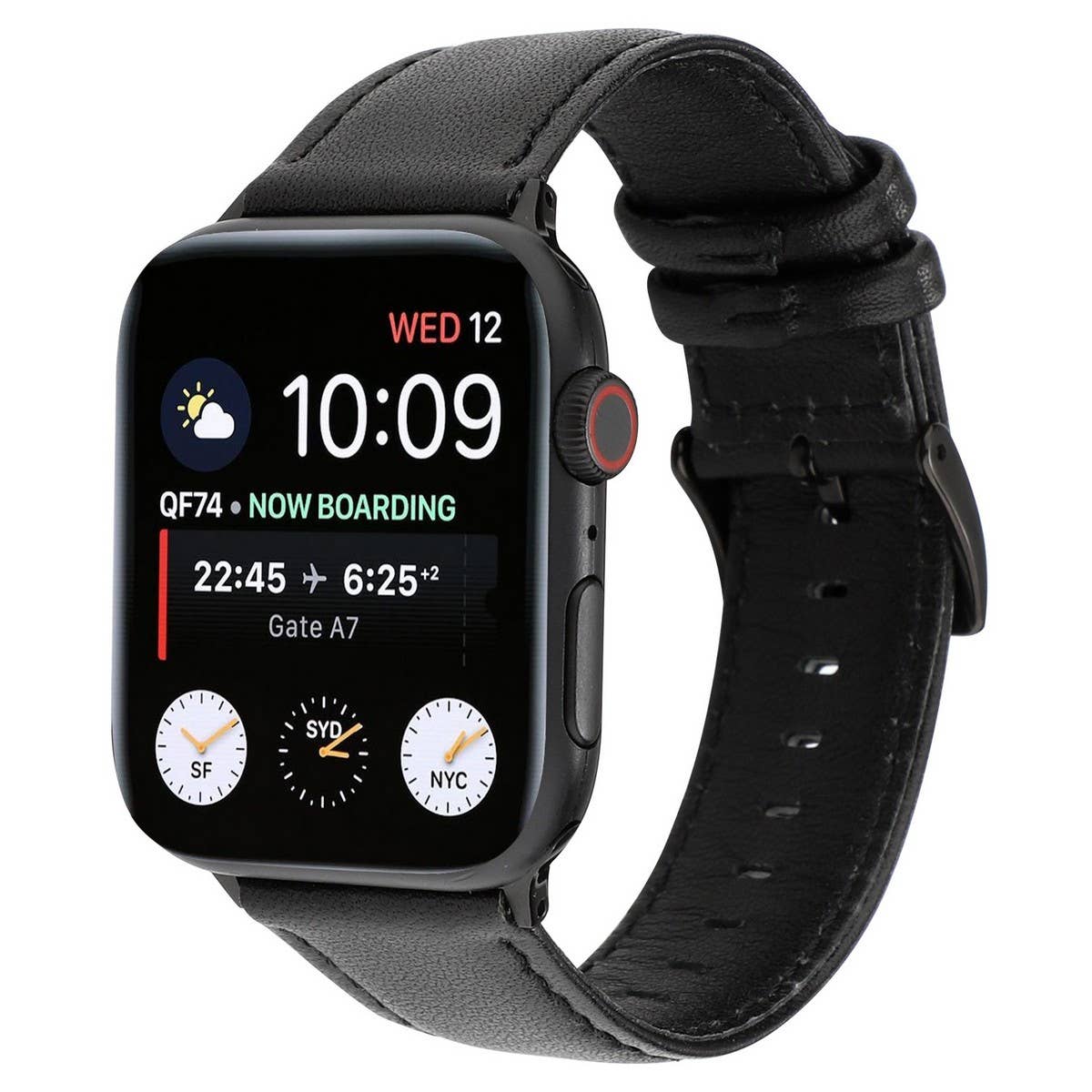 IWATCH7-1 SE CRAZY HORSE WAX LEATHER STRAP