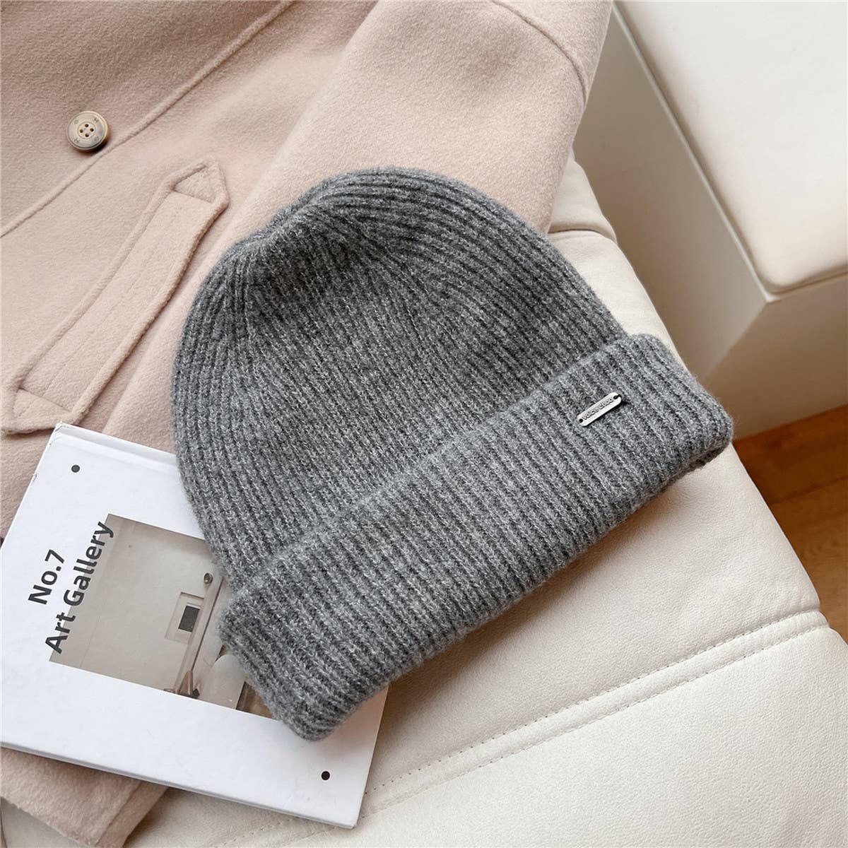 CWAH3158_WOMEN'S FASHION WINTER THICK WOOLEN HAT