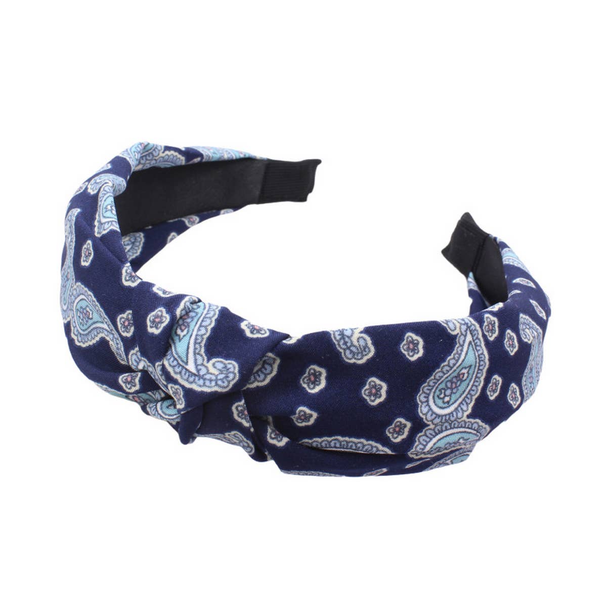 SIMPLE WIDE-BRIMMED FABRIC PRINTED HEADBAND_CWAHA1687