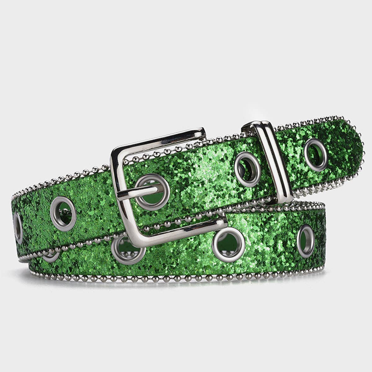 SEQUIN BLING VINTAGE BELT_CWABE0193