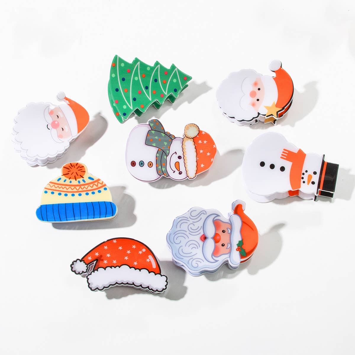 CHRISTMAS HAT ACETATE BOBBY PIN