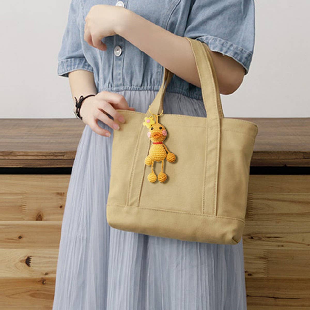 HAND KNITTED FUNNY CARTOON DOLL PENDANT